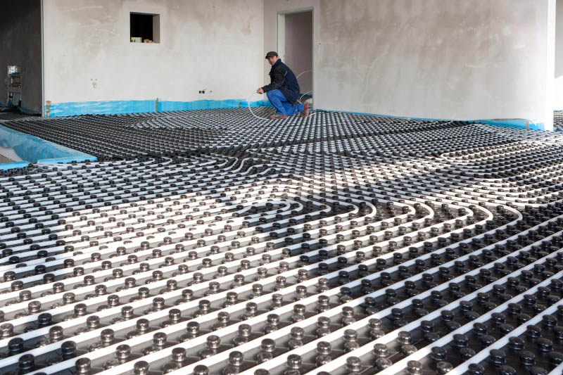 Installation de plancher chauffant Hérault